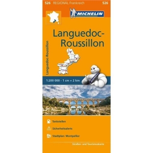 Francie: Languedoc-Roussillon (č. 526) mapa