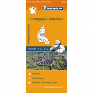 Francie: Champagne-Ardenne (č. 515) mapa