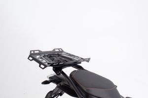 Nosič zavazadel rozšíření pro STREET-RACK 45 x 30 cm. QUICK-LOCK. Hliník. Černá.