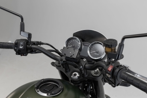GPS držák pro kokpit černý. Kawasaki Z900RS (17-).