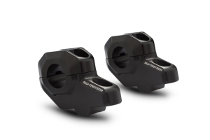 zvýšení řídítek 22 mm, 30mm nahoru,21 mm dozadu,černé