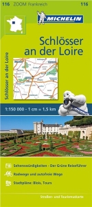 Francie: Zámky na Loiře (č. 116) mapa