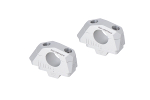 variabilní zvýšení řídítek o průměru 28mm, H 28, stříbrné