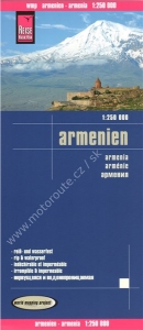 Arménie - mapa odolná