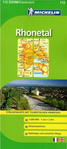 Francie: Rhonetal (č. 112) mapa