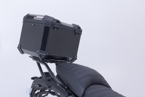 sada kufru TraX 38-černý+top nosič pro BMW R 1300 GS