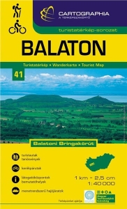 Balaton - mapa