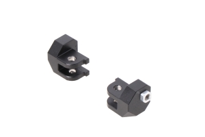 Mounting kit for ION footrest Black. Honda / BMW / Triumph / Voge models.