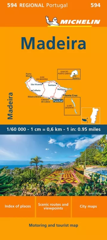 Madeira (č. 594) mapa
