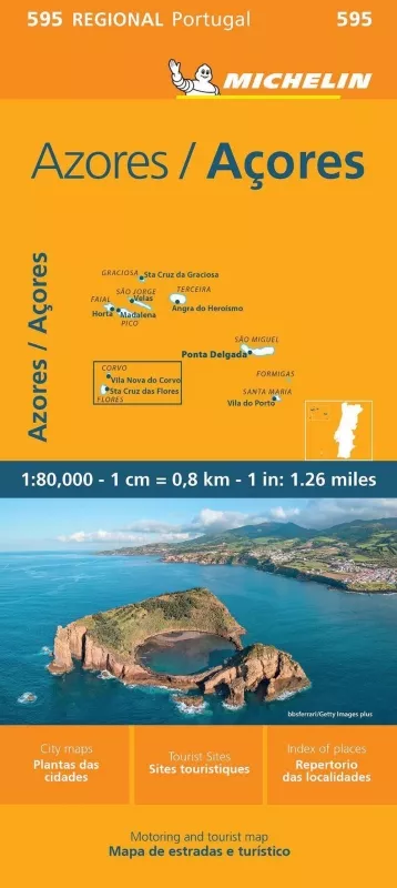 Azory (č. 595) mapa