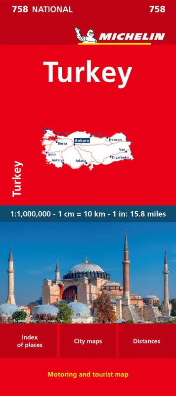 Turecko (č. 758) mapa