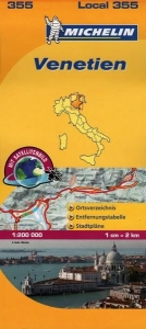 Itálie: Benátsko (č. 355) mapa DOPRODEJ