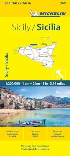 Sicílie (č. 365) mapa