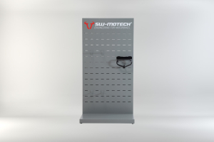 Sales display - room with equipment Theme: SLC side carrier w. products & accessories.