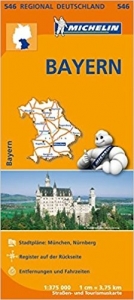 Německo: Bavorsko (č. 546) mapa