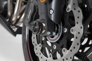 protektory na  přední osu černý Suzuki GSX-S750 (17-).
