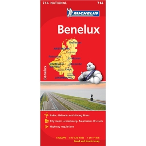 Benelux (č. 714) mapa