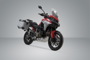 TRAX ADV sada kufrů stříbrné  45/45 l.  Ducati Multistrada V 4 (20-).