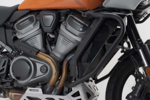 Crash bar Black. Harley-Davidson Pan America (21-).