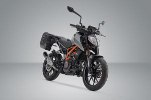 Legend Gear boční tašky sada-černé pro KTM 125 Duke (21-).