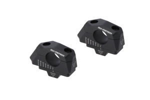 variabilní zvýšení řídítek o průměru 28mm, H 28, černé