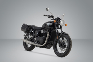 Legend Gear side bag system LC Triumph Bonneville / T100 (04-16).