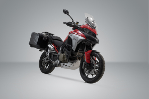 TRAX ADV sada kufrů US model černé 45/45L. Ducati Multistrada V4 (20-).