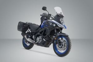 Legend Gear tašky sada LC Black Edition Suzuki DL650 V-Strom (16-).