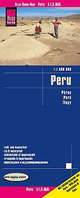 Peru - mapa odolná