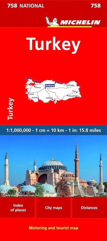 Turecko (č. 758) mapa