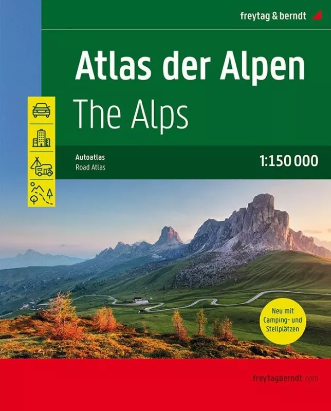 Alpy - podrobný atlas