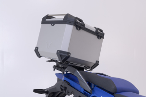 TRAX ADV top case system stříbrný Suzuki V Strom 650 / 1000 / 1050.