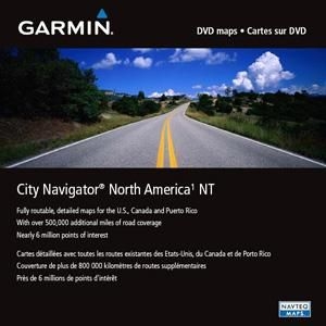 CityNavigator NT Severní Amerika na kartě