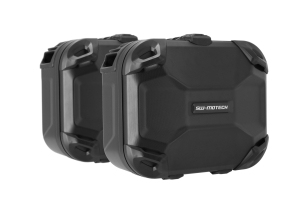 DUSC hard case system Black. 33/33 l. Ducati Multistrada V2/V2S (24-).
