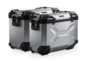 TRAX ADV aluminium case system stříbrné 45/37 l. Modeles Yamaha Ténéré 700 (19-)