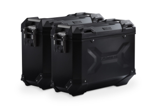 TRAX ADV aluminium case system Black. 37/37 l. BMW R 1300 R / R 1300 RS (25-).