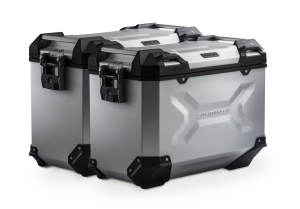 TRAX ADV aluminium case system Silver. 45/45 l. BMW R 1300 R / R 1300 RS (25-).