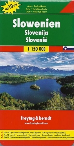 Slovinsko - mapa