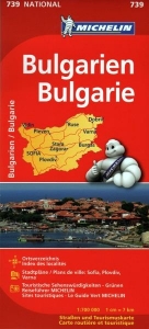 Bulharsko (č. 739) mapa