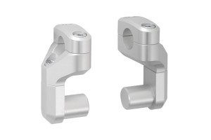 zvýšení řídítek + 50-60 mm Vario pro 28 mm řídítka -stříbrné