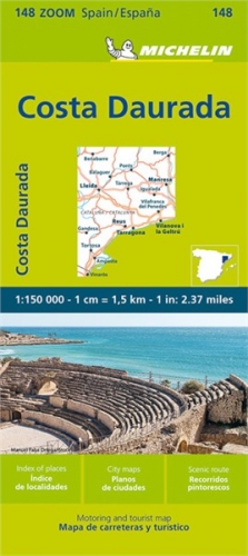 Španělsko: Costa Dorada (č. 148) mapa