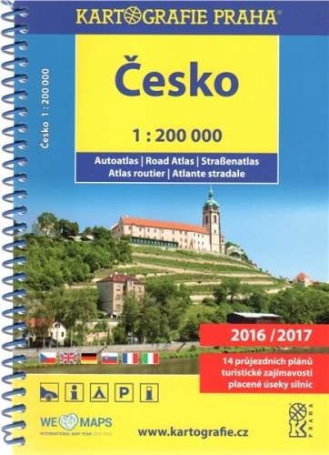 Autoatlas ČR A5 1:200