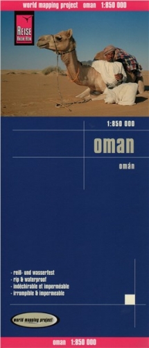 Omán - mapa odolná
