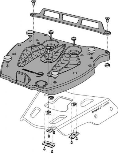 Plotna pro Givi MONOLOCK na Alu-rack