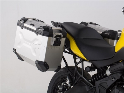 Kawa Versys 650 - sada bočních kufrů 37 l TraX Adv. stříbrné