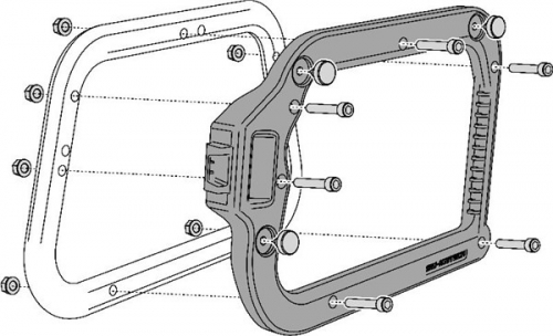adapter pro Hepco Becker na nosič EVO SW