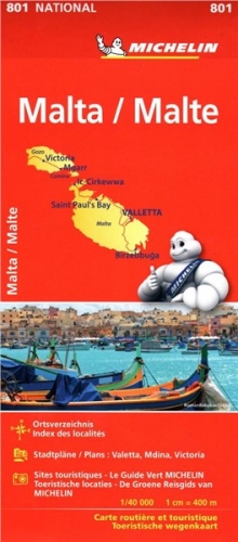 Malta (č. 801) mapa
