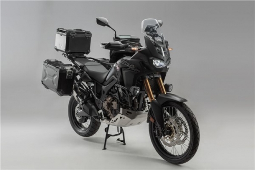 sada Adventure -kufry TraX Adv. čené pro  Honda Africa Twin (15-17)