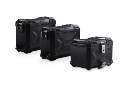 BMW R 1200 GS LC (13-) / R 1250 GS (18-) černý Adventure set pro moto bez orig. top nosiče