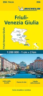 Itálie: Furlansko-Julské Benátsko (č. 356) mapa